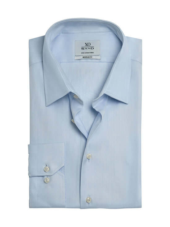 SAND Copenhagen - Gordon Modern Fit krekls ar apkakli - 500 BLUE | Stockmann - photo 1