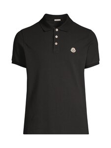 Moncler - Logo-pikeepaita - 999 BLACK | Stockmann