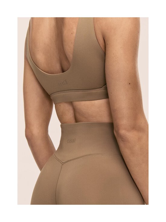 Casall - Soft Touch Padded Sports -urheiluliivit - 683 LIGHT KHAKI | Stockmann - photo 4