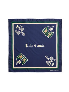 Polo Ralph Lauren - Polo Tennis zīda lakats - NAVY | Stockmann