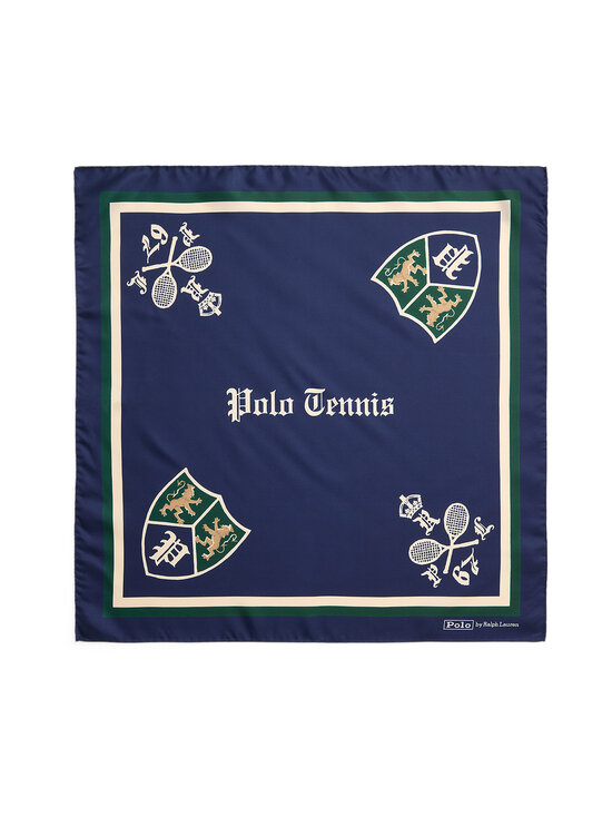 Polo Ralph Lauren - Polo Tennis zīda lakats - NAVY | Stockmann - photo 1