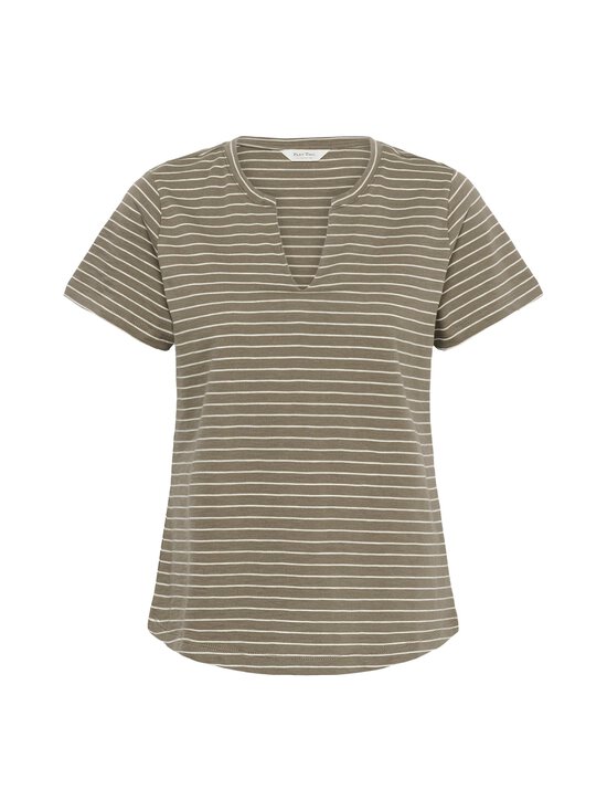 Part Two - GesinasPW t-paita - 305114 SMKOEY OLIVE STRIPE | Stockmann - photo 1