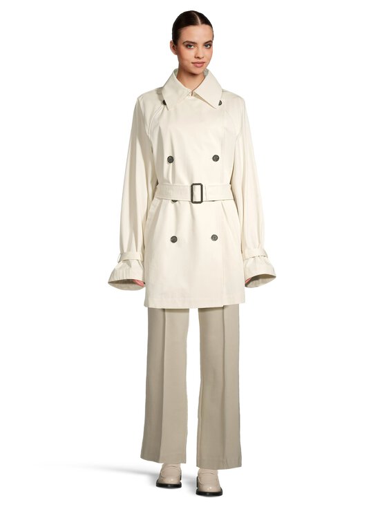 TOTEME - Washed Cotton -trenssitakki - STONE | Stockmann - photo 4