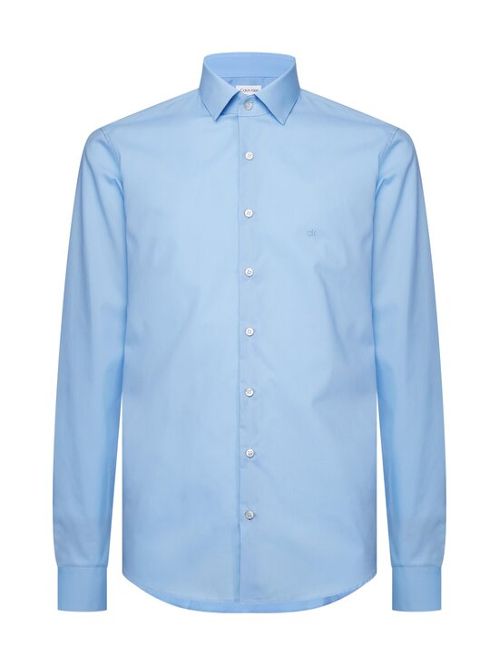 Slim Poplin Stretch Shirt -kauluspaita