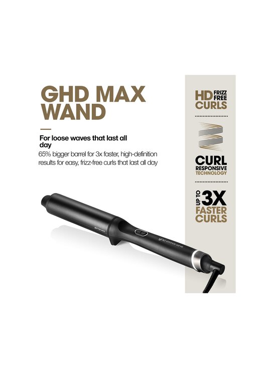 GHD - Chronos Curve Max Wand -kiharrin - BLACK - photo 3 GHD - Chronos Curve Max Wand -kiharrin - BLACK | Stockmann - photo 3