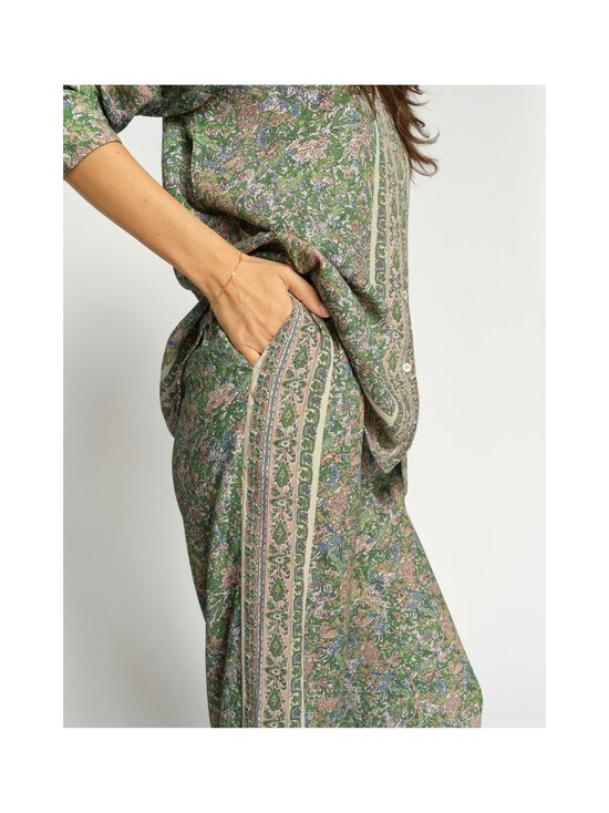 MOS MOSH - MMBala Flowish Orchid -housut - 846 TURF GREEN | Stockmann - photo 4