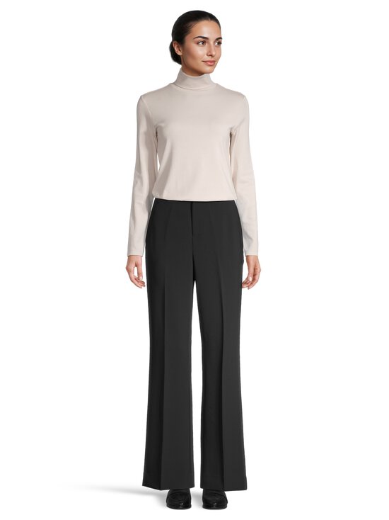 Lauren Ralph Lauren - Woven Straight Leg -housut - 003 BLACK | Stockmann - photo 3