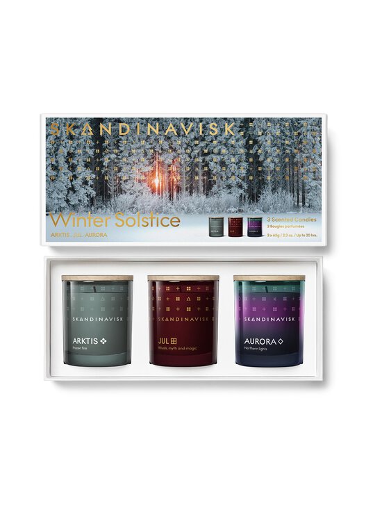 Skandinavisk - Winter Solstice Giftset -tuoksukynttiläpakkaus 3 x 65 g - MULTICOLOR - photo 2 Skandinavisk - Winter Solstice Giftset -tuoksukynttiläpakkaus 3 x 65 g - MULTICOLOR | Stockmann - photo 2