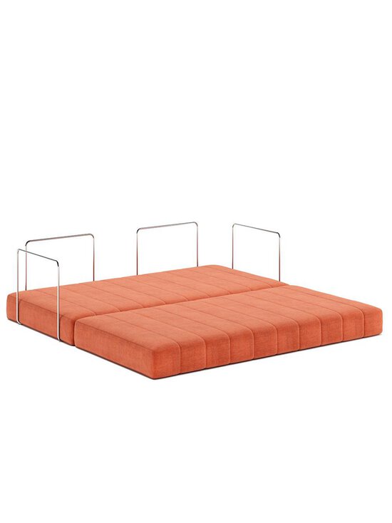 Innovation Living - CozyPad-vuodesohva Esina-kangas 412 rust orange L 208 cm / käsinojilla - ORANGE | Stockmann - photo 3