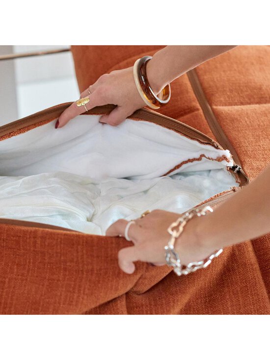 Innovation Living - CozyPad-vuodesohva Esina-kangas 412 rust orange L 208 cm / käsinojilla - ORANGE | Stockmann - photo 7