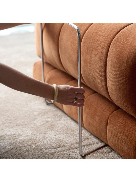 Innovation Living - CozyPad-vuodesohva Esina-kangas 412 rust orange L 208 cm / käsinojilla - ORANGE | Stockmann - photo 9