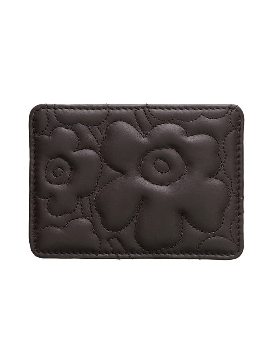 Marimekko - Unikko-korttikotelo - 880 DARK BROWN | Stockmann - photo 1