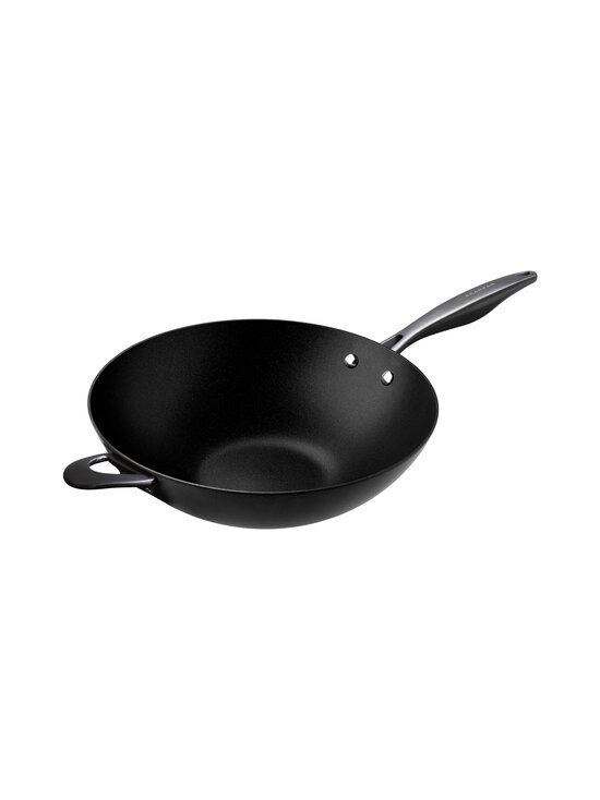 Scanpan - Pro Sb+ Wok Pan -wokkipannu 32 cm - BLACK/BALCK | Stockmann - photo 1