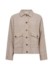 Freequent - FQLava-pellavasekoitetakki - 7044 SAND MELANGE | Stockmann