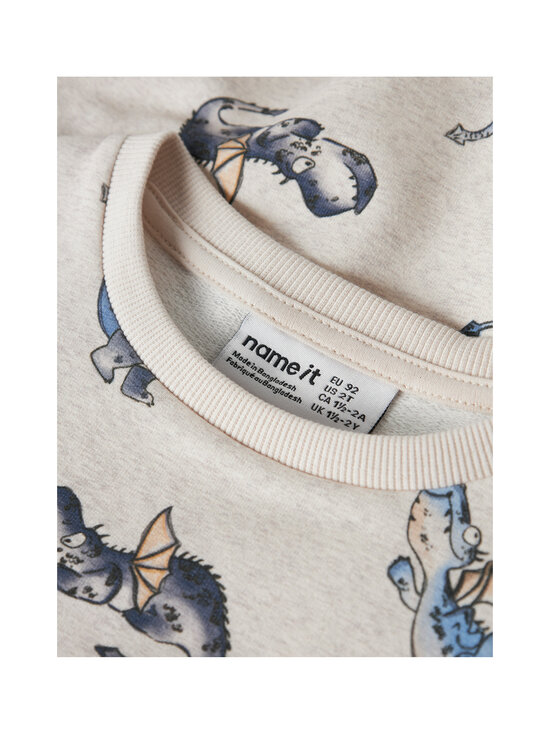Name It - NmmKasse Regular -collegepaita - PEYOTE MELANGE | Stockmann - photo 3