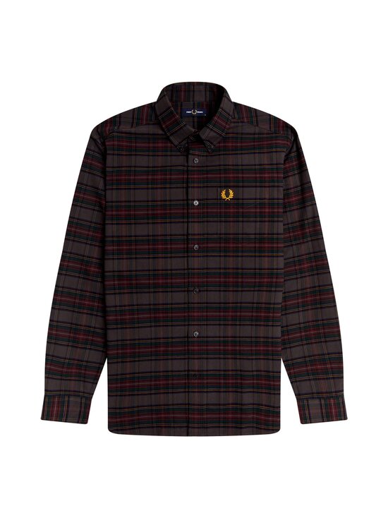 TONAL TARTAN SHIRT -kauluspaita
