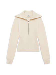Anine Bing - June Trucker Collar -neulepusero - WHT02 ECRU | Stockmann