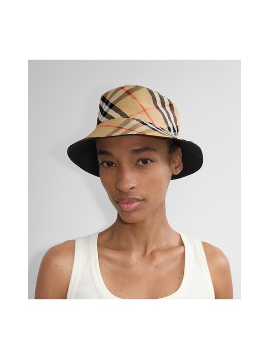 Burberry - Gabardine- käännettävä hattu - A1189 BLACK/SAND | Stockmann - photo 5