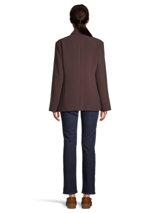 SECOND FEMALE - Fique Fitted -bleiseri - 6021 CHOCOLATE PLUM | Stockmann - photo 3