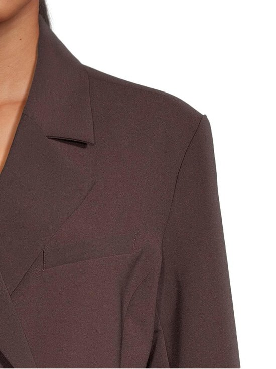 SECOND FEMALE - Fique Fitted -bleiseri - 6021 CHOCOLATE PLUM | Stockmann - photo 4