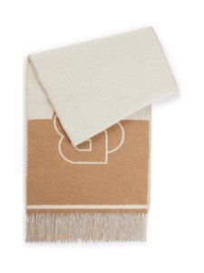 BOSS - Vianna-neulehuivi 35 x 180 cm - 261 MEDIUM BEIGE | Stockmann