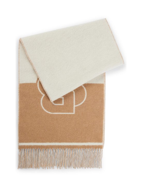 BOSS - Vianna-neulehuivi 35 x 180 cm - 261 MEDIUM BEIGE | Stockmann - photo 1