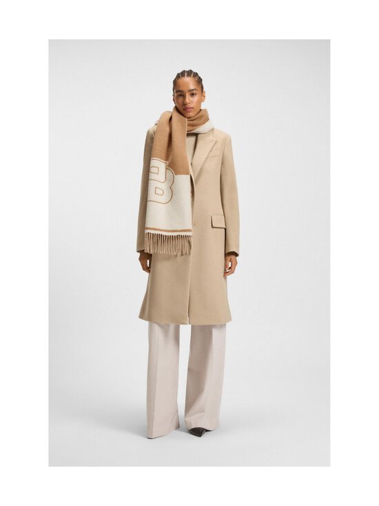 BOSS - Vianna-neulehuivi 35 x 180 cm - 261 MEDIUM BEIGE | Stockmann - photo 4