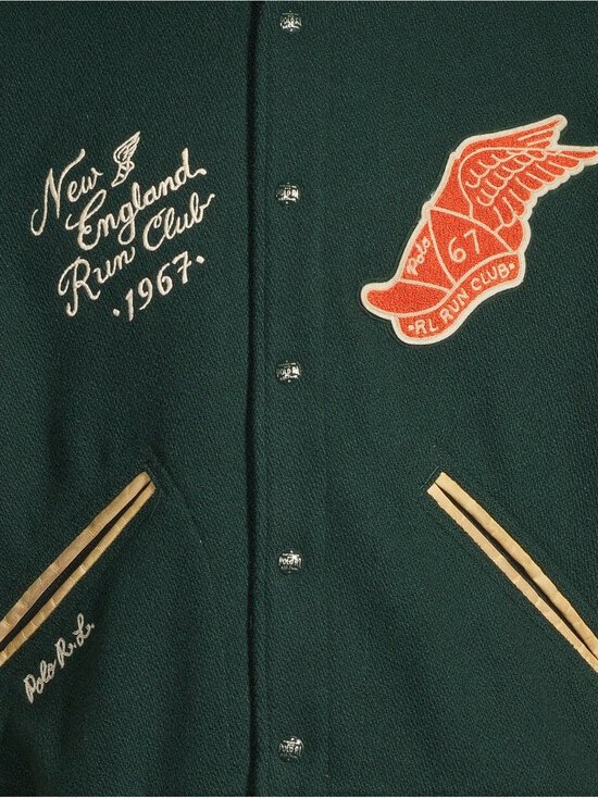Polo Ralph Lauren - Varsity Bomber jaka - CHURCHILL GREEN | Stockmann - photo 4