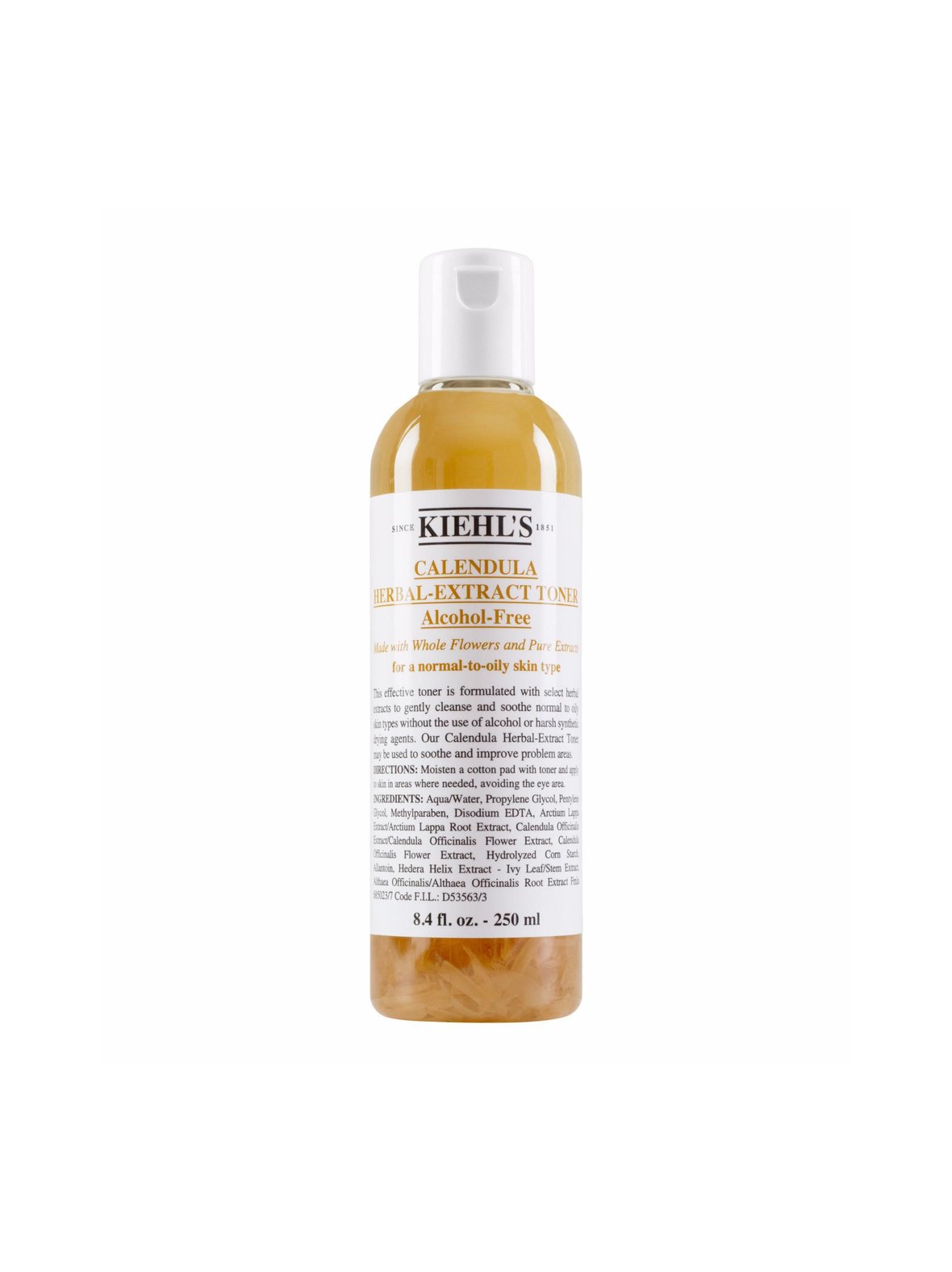 Calendula Herbal Extract Alcohol Free Toner -rauhoittava kasvovesi normaalille tai rasvoittuvalle iholle 250 ml