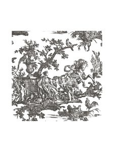 Duni - Toile de Jouy Bio Dunisoft Airlaid -servetit 12 kpl - GREY | Stockmann