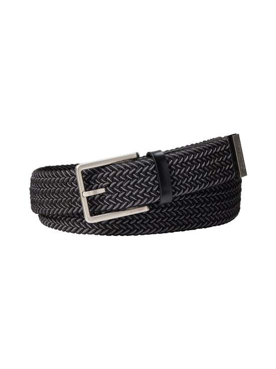Calvin Klein Bags & Accessories - Buckle Braided josta - VZZ BLACK / BRUSHED NICKEL | Stockmann - photo 2