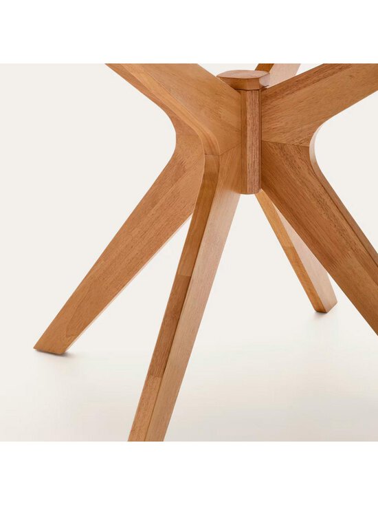 Kave Home - Naanim-ruokapöytä tammi ⌀ 120 cm - BROWN | Stockmann - photo 6