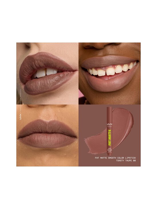 NYX Professional Makeup - Fat Matte Slick Click -huulipuna - 8 | Stockmann - photo 4