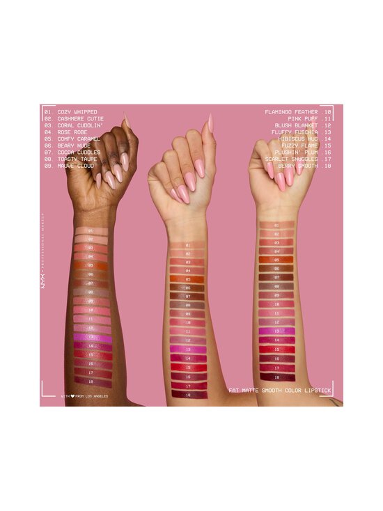 NYX Professional Makeup - Fat Matte Slick Click -huulipuna - 8 | Stockmann - photo 5