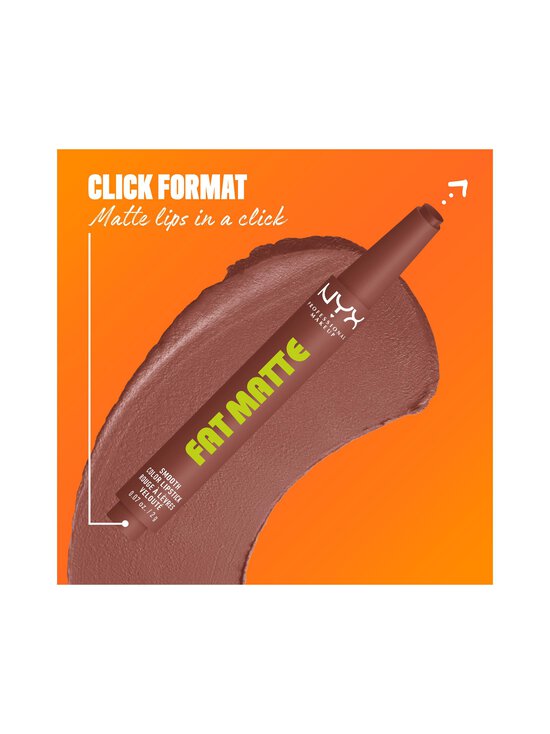 NYX Professional Makeup - Fat Matte Slick Click -huulipuna - 8 | Stockmann - photo 8