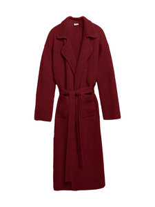BMuir - Livigno-neuletakki - 680 BURGUNDY | Stockmann