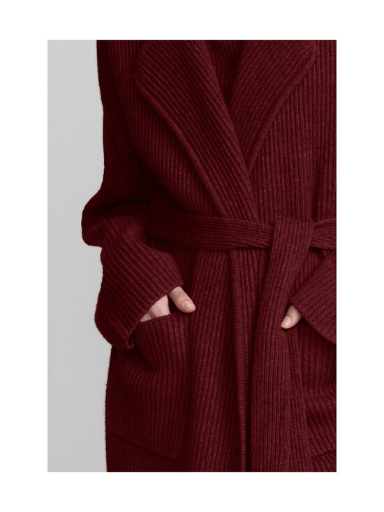 BMuir - Livigno-neuletakki - 680 BURGUNDY | Stockmann - photo 4
