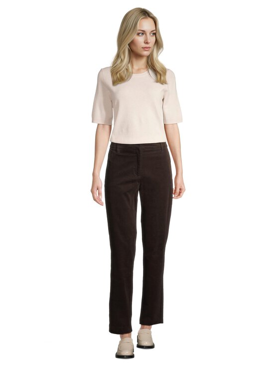NOOM - Oceana Slim Twill -samettihousut - BROWN | Stockmann - photo 3