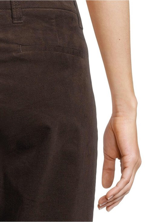 NOOM - Oceana Slim Twill -samettihousut - BROWN | Stockmann - photo 5
