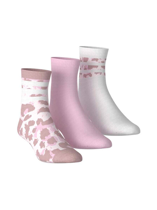 adidas Sportswear - Sokid Leo, 3 paari - KR4903 DUALIL/CLPINK/WHITE | Stockmann - photo 6