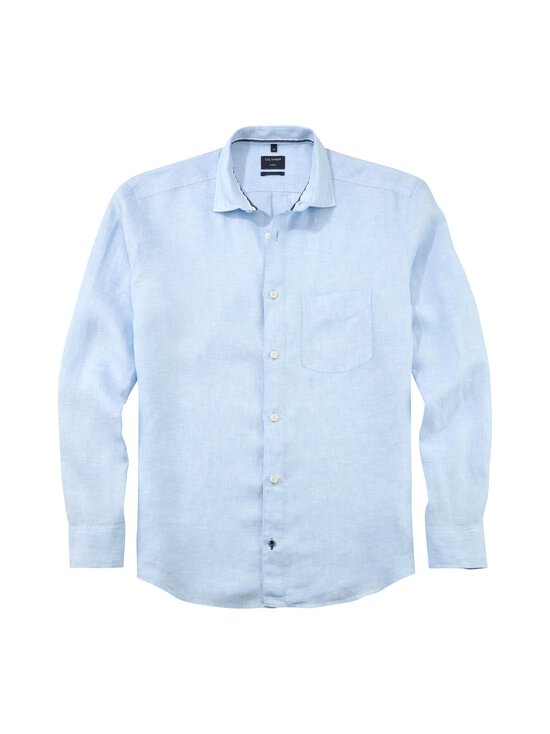 Olymp - Regular Fit Casual -pellavakauluspaita - 10 HELLBLAU BLUE - photo 1 Olymp - Regular Fit Casual -pellavakauluspaita - 10 HELLBLAU BLUE | Stockmann - photo 1