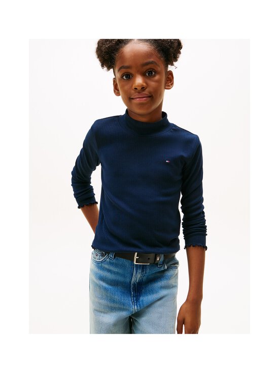 Tommy Hilfiger - Trikotaažsärk Mock Neck - C1G DARK NIGHT NAVY | Stockmann - photo 3