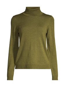 ESSENTIALS by Stockmann - Audrey-merinoneulepusero - OLIVE GREEN MEL 265530 | Stockmann