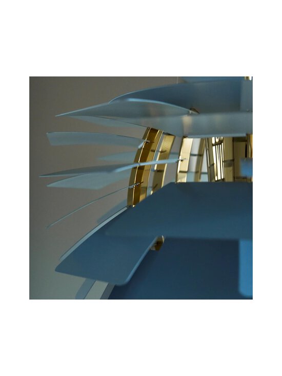 Louis Poulsen - PH Artichoke -riippuvalaisin 60 x 58 cm - DUSTY BLUE/BRASS METALLISED | Stockmann - photo 7
