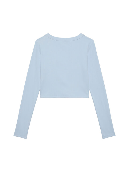 Calvin Klein Jeans - Label Cotton -ribbineuletakki - C1O BREEZY BLUE | Stockmann - photo 2