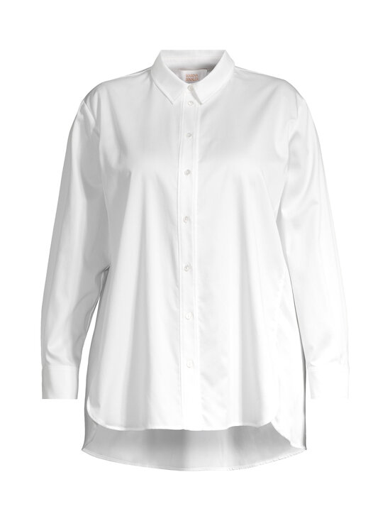 Marina Rinaldi - MrvLord-puuvillasatiinipaita - 002 IVORY | Stockmann - photo 1