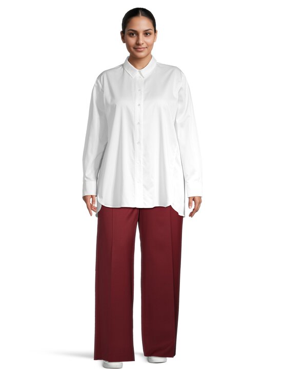 Marina Rinaldi - MrvLord-puuvillasatiinipaita - 002 IVORY | Stockmann - photo 2