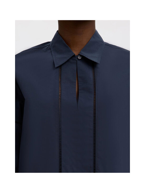 Selected - Slfdelia Boxy Ladder Stitch -paita - DARK SAPPHIRE | Stockmann - photo 6
