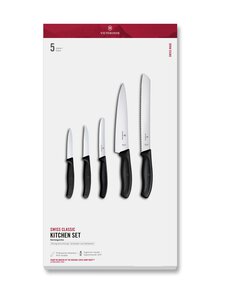 Victorinox - Swiss Classic Kitchen -veitsisetti - BLACK | Stockmann