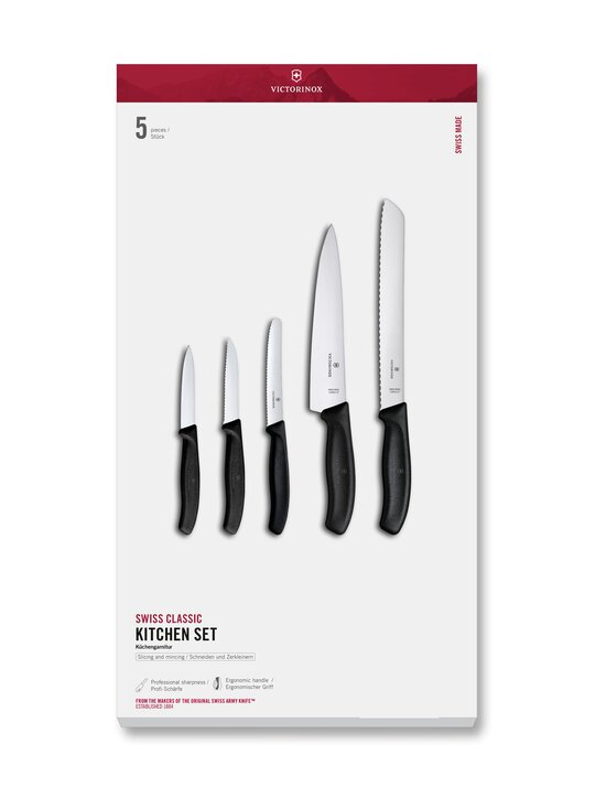 Victorinox - Swiss Classic Kitchen -veitsisetti - BLACK | Stockmann - photo 1
